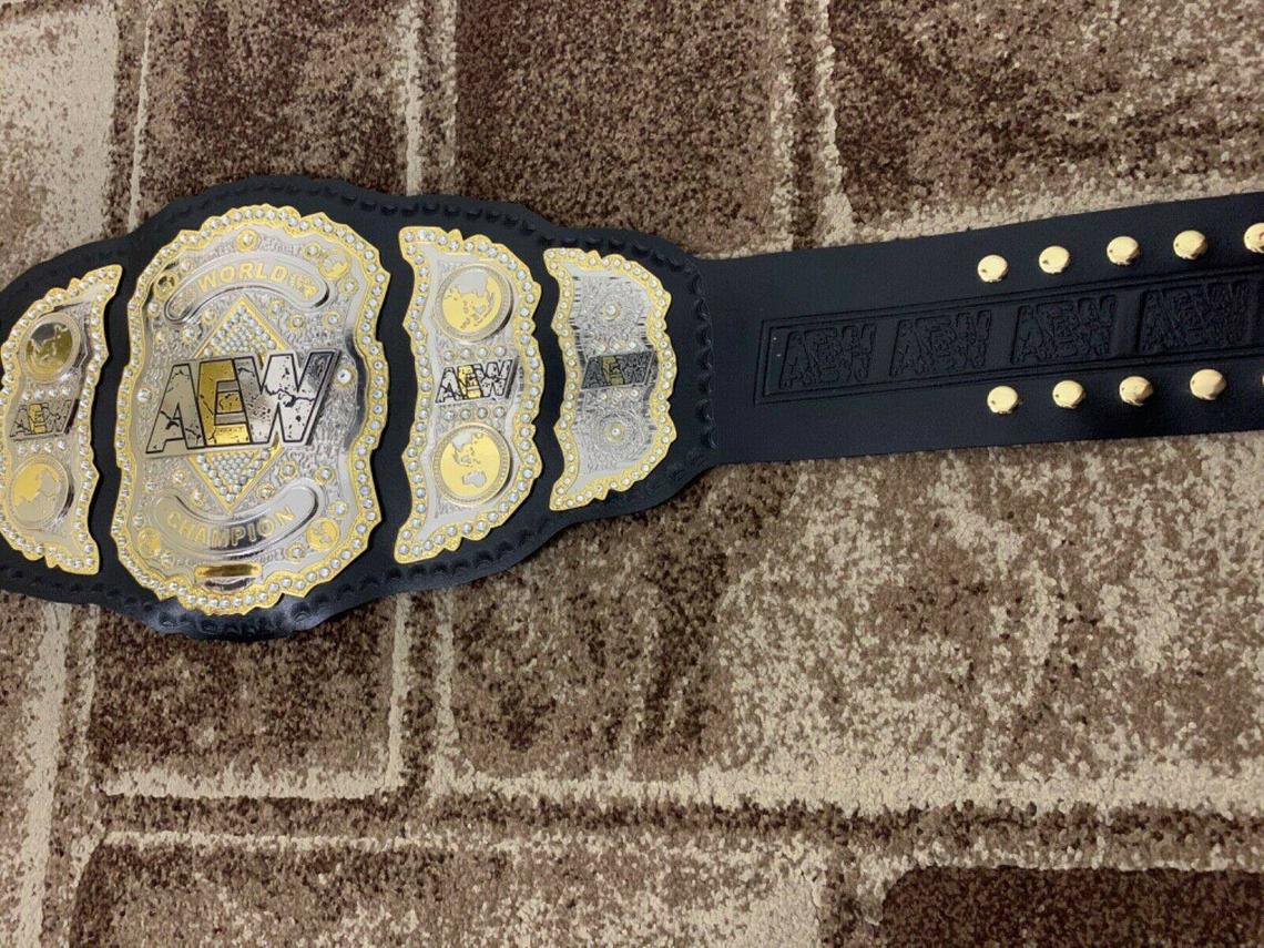 AEW world championship wrestling belt replica, wwe belts, WWF belts ...