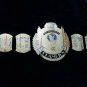 WWF,WWE New Hybrid Championship Winged Eagle And Big Eagle Attitude Era 4 mm Zinc Belt