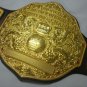WWE Big Gold World Heavyweight Wrestling Belt + AWA World Heavyweight Belt 4mm Zinc Plate