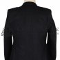 Made to Measure - Premium Quality Hand Made - Black Wool Argyll Jacket and Waist
