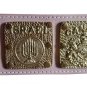 WWWF / WWF  Backlund Championship Title Wrestling Belt Bob Adult size 3D Brass Plates