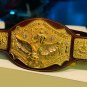 NWA World Tag Team Heavyweight Wrestling Championship Belt Gold Adult Champion