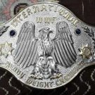 WWF International Heavyweight Old School Championship Belt Wrestling Champion