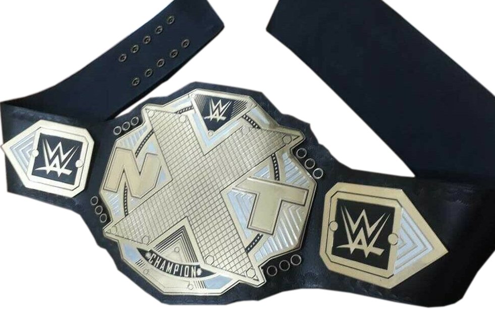 WWF WWE NXT World Heavyweight Wrestling Championship Replica Belt 4mm For Adult Champion