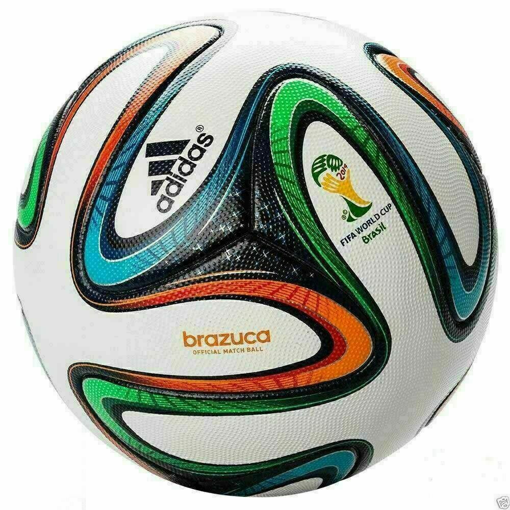 ADIDAS BRAZUCA FIFA WORLD CUP 2014 BRAZIL SIZE 5 OFFICIAL SOCCER MATCH BALL 5