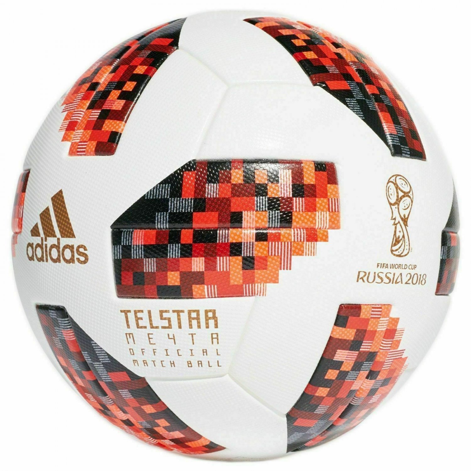 ADIDAS TELSTAR SOCCER BALL FIFA WORLD CUP 2018 RUSSIA MATCH BALL SIZE 5