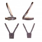 36 Waist Size Sam Browne Genuine Leather belt - Shoulder Strap with Sword Frog for Belt