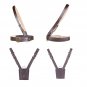 46 Waist Size Sam Browne Genuine Leather belt - Shoulder Strap with Sword Frog for Belt