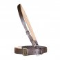 50 Waist Size Sam Browne Belt With Crossover Shoulder Strap - Genuine Leather British Military