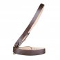 52 Waist Size Sam Browne Belt With Crossover Shoulder Strap - Genuine Leather British Military