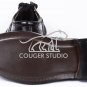 Scottish Black Ghillie Brogue KILT Boots - 100% Genuine Leather KILT Shoes Size 7