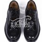 Scottish Black Ghillie Brogue KILT Boots - 100% Genuine Leather KILT Shoes Size 10