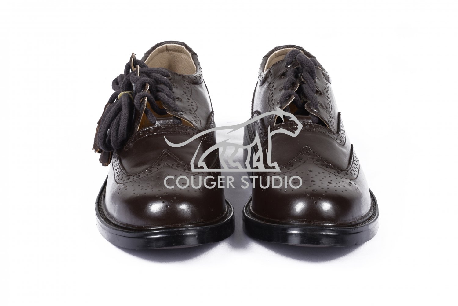 Scottish Brown Ghillie Brogue KILT Boots - 100% Genuine Leather KILT Shoes Size 11