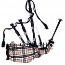 Scottish Highlander Bagpipes Camel of T hompson Tartan (Natural & Black Finish) as your Choice