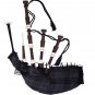 Great Highlander Bagpipes Grey Watch Tartan Bagpipe (Natural & Black Finish) as your Choice