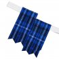 Premium Custom Scottish Traditional 8 Yard TARTAN KILT Package - 9 Accessories - 30 Size