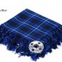Premium Custom Scottish Traditional 8 Yard TARTAN KILT Package - 9 Accessories - 36 Size