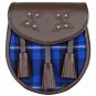 Premium Custom Scottish Traditional 8 Yard TARTAN KILT Package - 9 Accessories - 54 Size