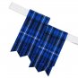 Premium Custom Scottish Traditional 8 Yard TARTAN KILT Package - 9 Accessories - 60 Size