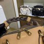 Brown Small Daria Bag Women's Sweet 100% Calf-skin Leather Handbag Satchel Small Daria Shoulder Bag