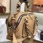 Brown Small Daria Bag Women's Sweet 100% Calf-skin Leather Handbag Satchel Small Daria Shoulder Bag