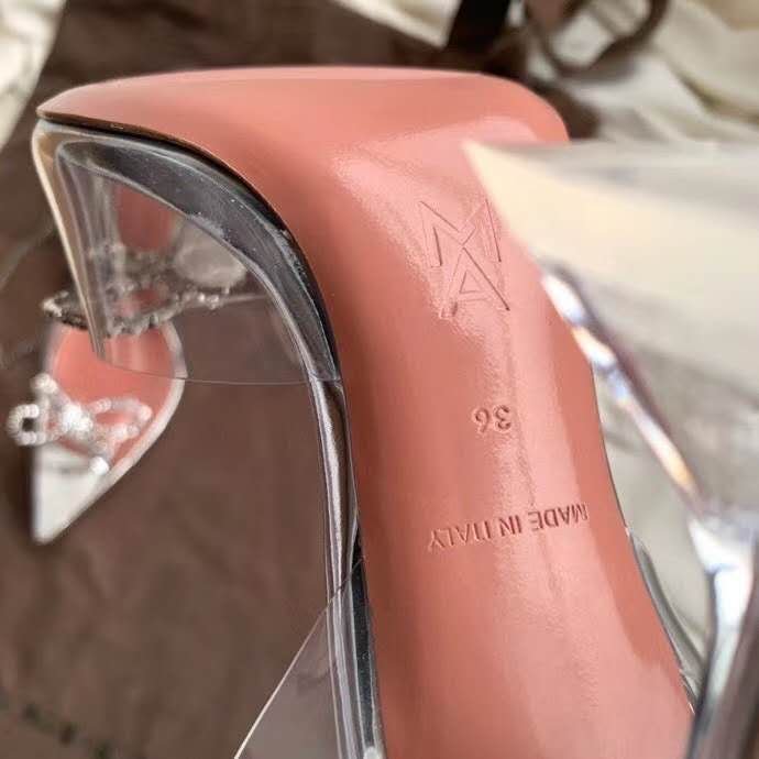amina muaddi shoes with bow