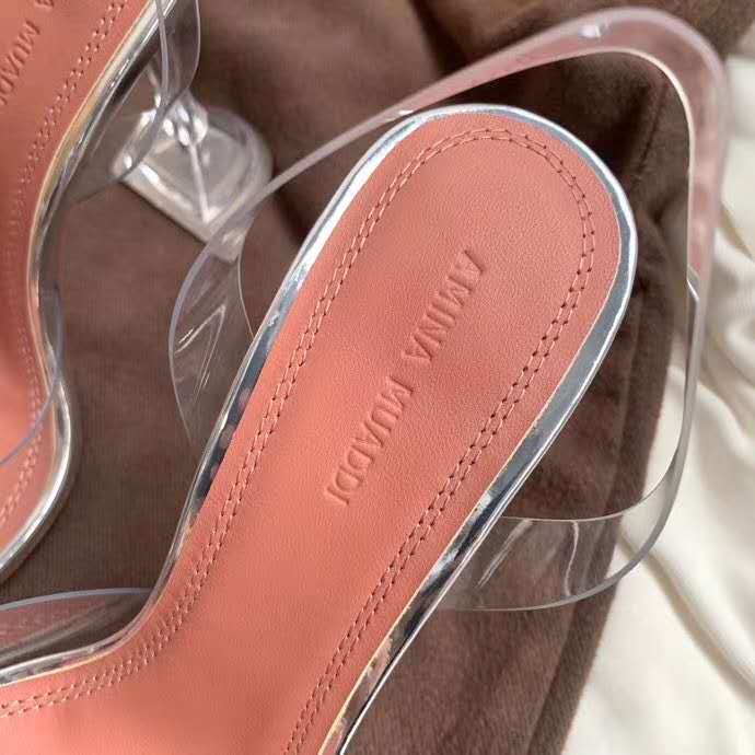 amina muaddi heels bow