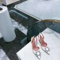 Amina Muaddi Begum Embellished Slingback Pumps Crystal White Leather High Heel Shoes