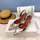 Begum Crystal Buckle Pumps Fashion Amina Muaddi Women Shoes