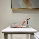 Amina Muaddi Shoes Women Amina Muaddi Clear Pvc Begum Glass Bow Pumps