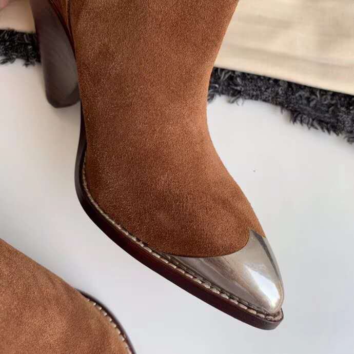 isabel marant demar western ankle boots