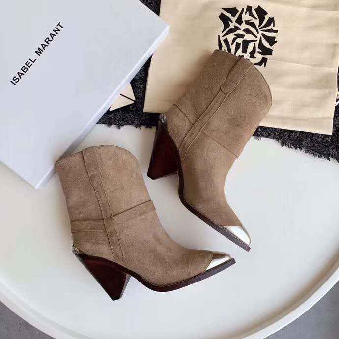 Isabel Marant Boots Paris Runway Marant Lamsy Leather Ankle Boots Isabel Marant Shoes
