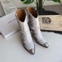 Isabel Marant Boots Pointed Toe Serpentine Western Boots Lamsy Handmade Isabel Marant Shoes