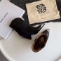 Isabel Marant Boots Black Lamsy Runway Show Steel-toe Metal Ornament Catwalk Isabel Marant Shoes