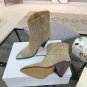 Isabel Marant Lamsy Leather Boots Western-inspired Catwalk Lamsy Metal Toe Isabel Marant Shoes