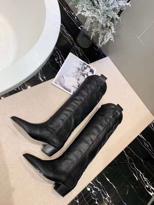 isabel marant denvee boots leather