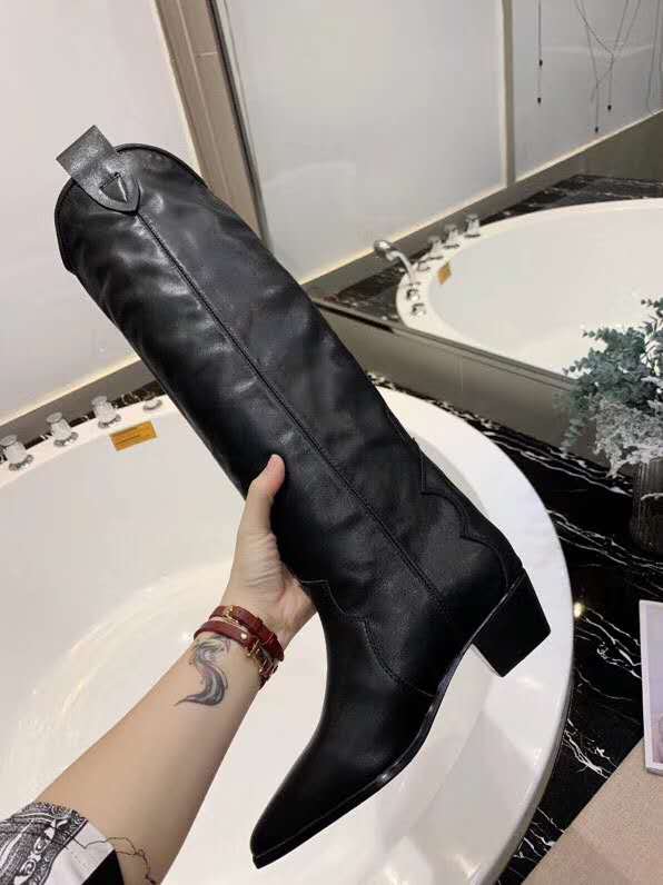 isabel marant calf high boots