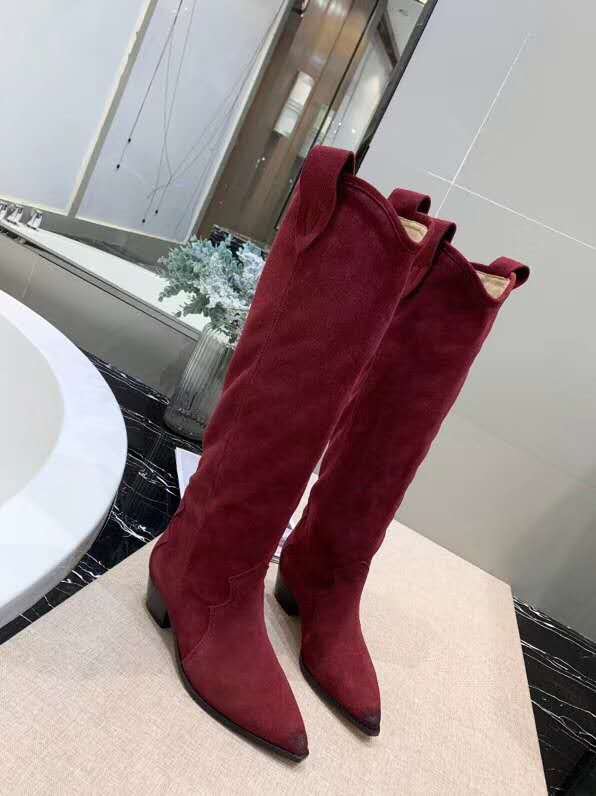 isabel marant denvee boots leather