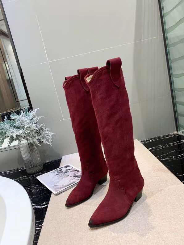 isabel marant denvee boots leather