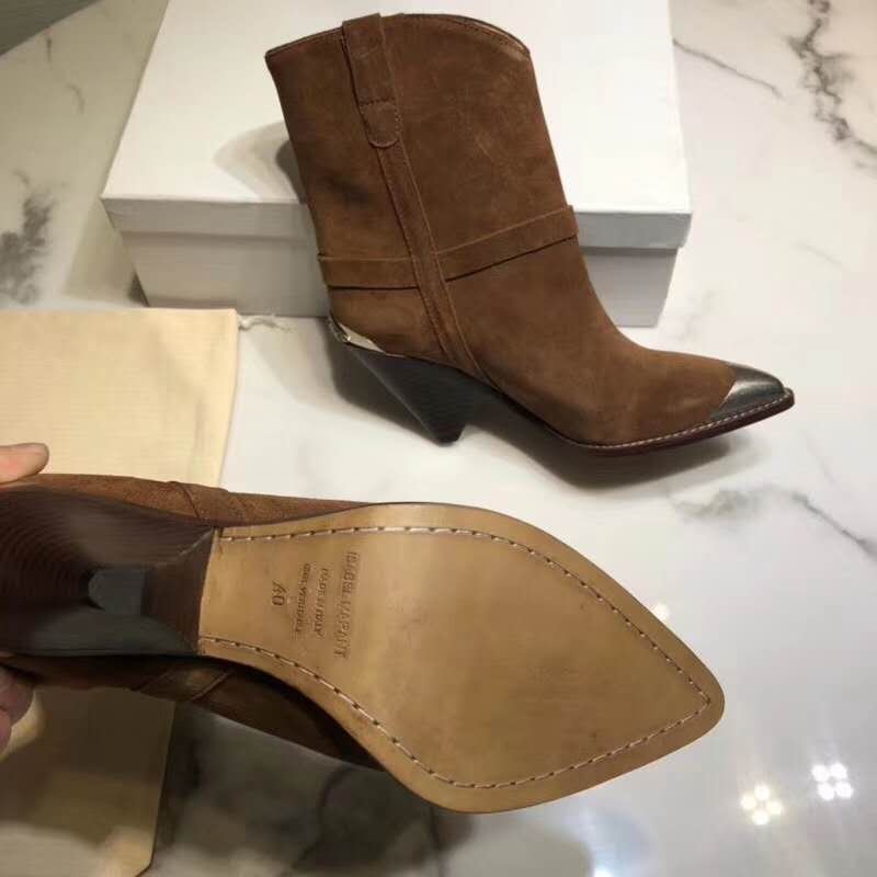 isabel marant calf high boots