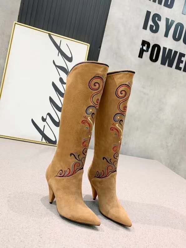 isabel marant denvee boots leather