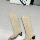 Woman Shoes Isabel Marant Boots Isabel Marant Calf velvet leather Luiz Thigh-high Boots