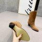 Woman Shoes Isabel Marant Boots Brown Suede Leather Isabel Marant Sezari Low Boots