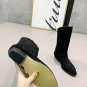 Woman Shoes Isabel Marant Boots Black Suede Leather Isabel Marant Sezari Low-heel Boots