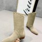 Woman Shoes Isabel Marant Boots Suede Leather Isabel Marant Sezari Low-heel Boots