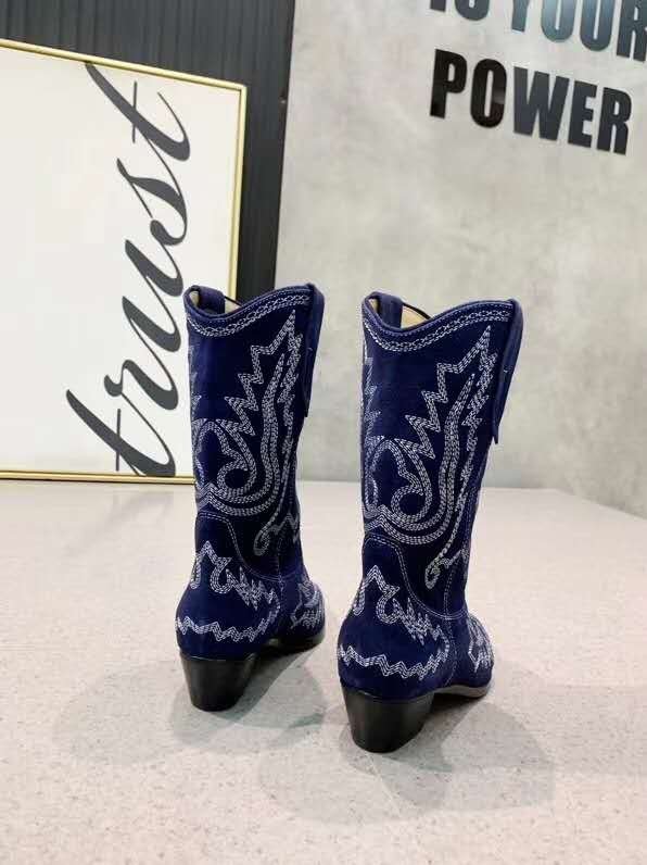 isabel marant duerto embroidered leather boots