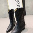 Woman Isabel Marant Boots Isabel Marant Western Cowboy Embroidered Duerto Black Ankle Boots