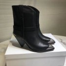 Woman Shoes Leather Isabel Marant Boots Isabel Marant Lamsy Embellished Suede Ankle Boot