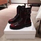 Fashion Woman Shoes Western Rock Punk Balmain Chunky Ankle Boots Nick Ranger Leather Ankle Boots