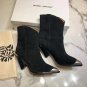 Woman Shoes Black Genuine Suede Isabel Marant Lamsy Boots